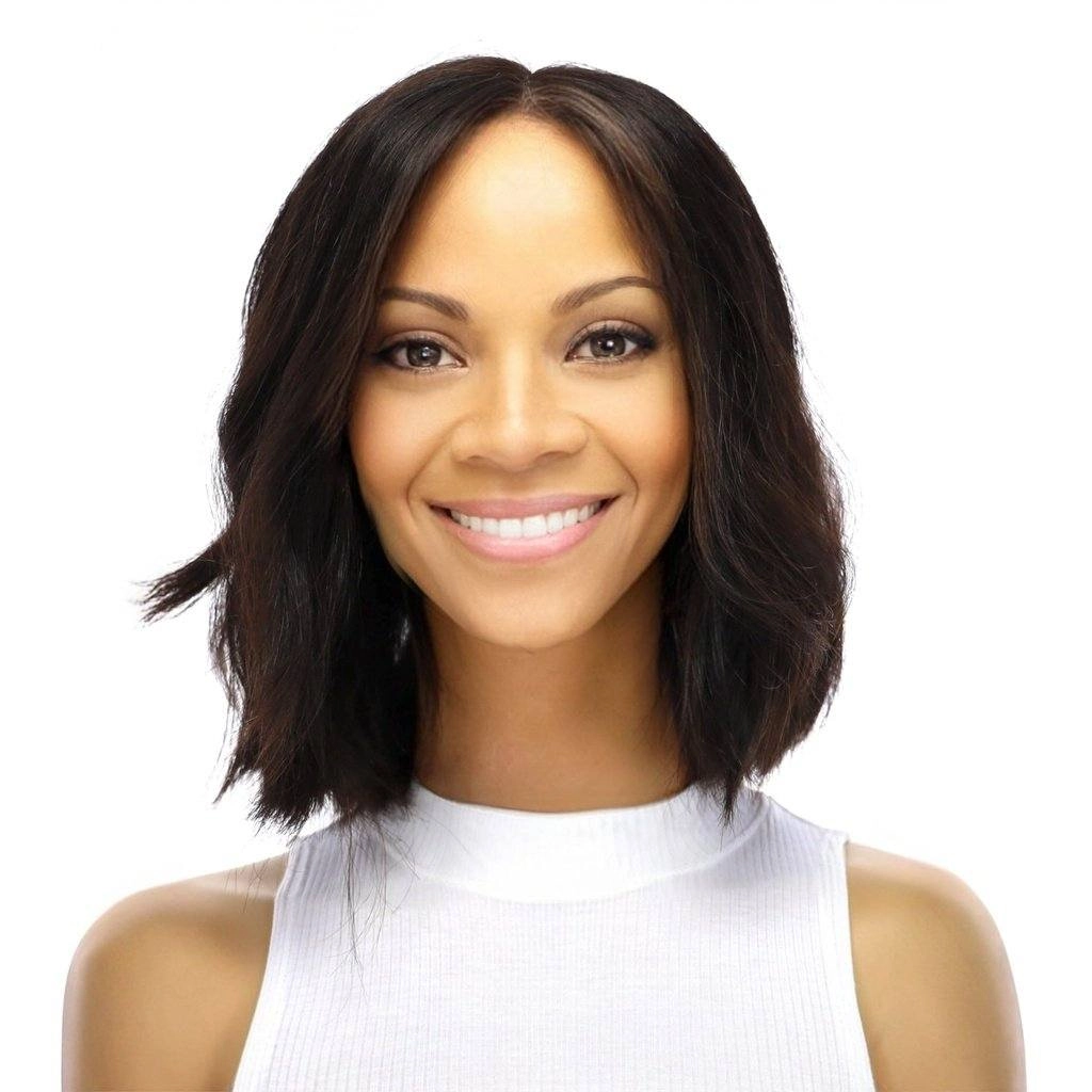 12" Divine Luxe Lace Top Wig #1B Black