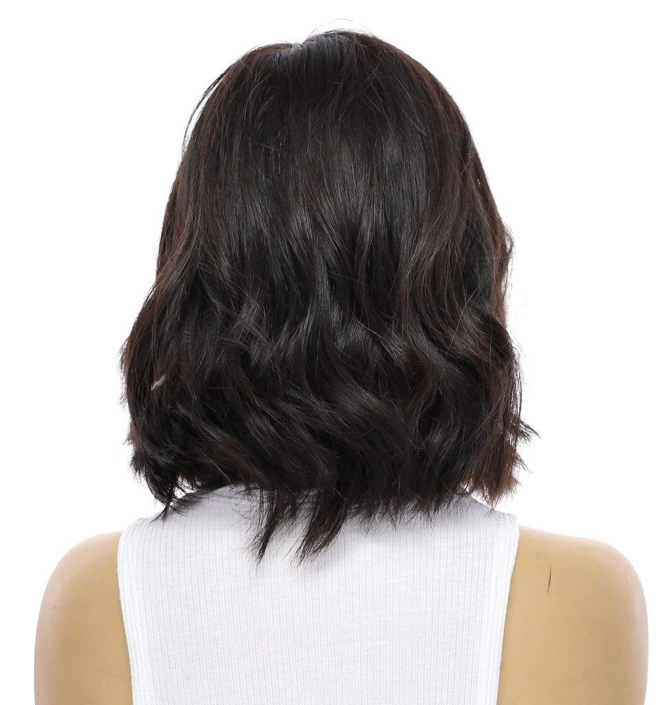 12" Divine Luxe Lace Top Wig #1B Black
