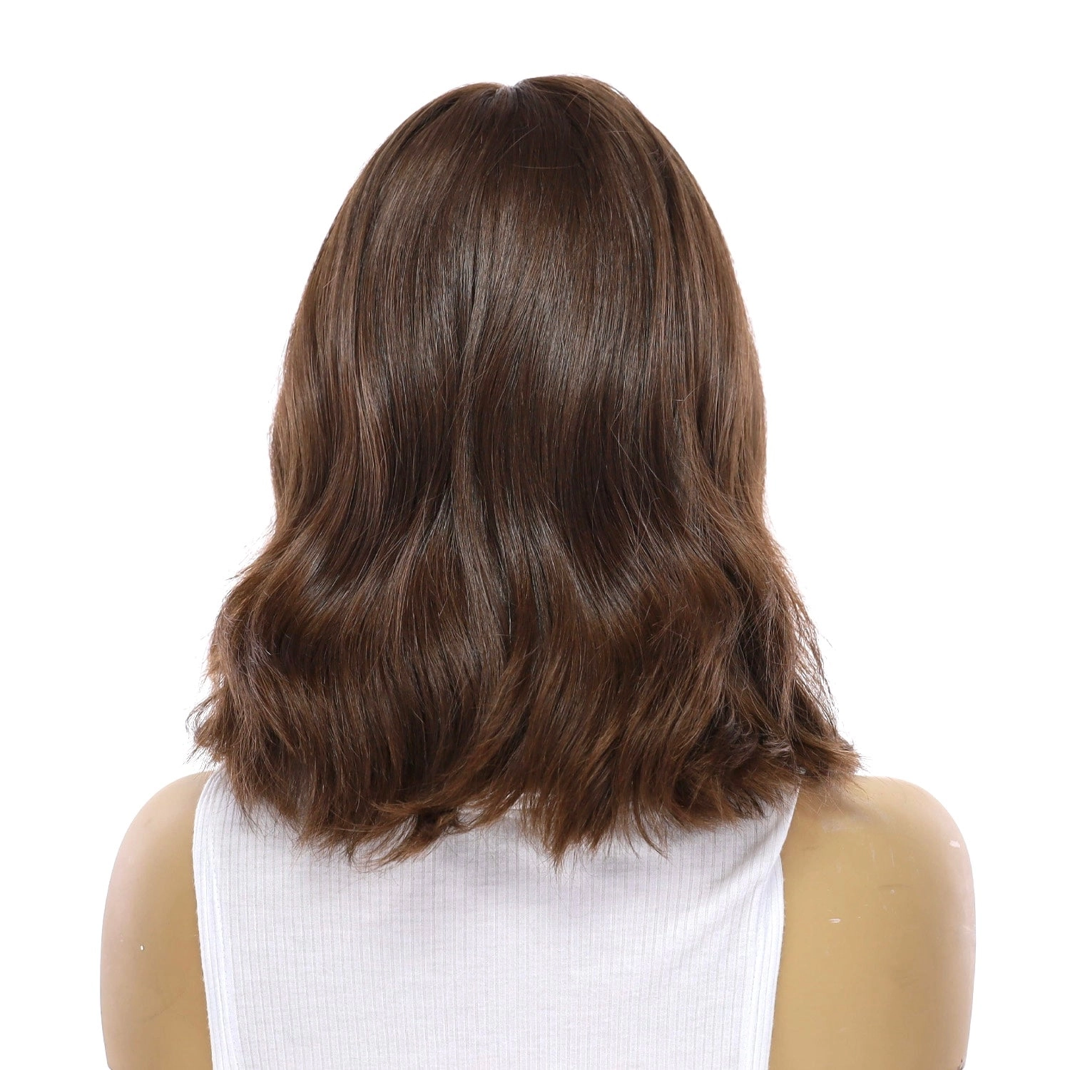 14" Divine Luxe Lace Top Wig #8 Warm Medium Brown