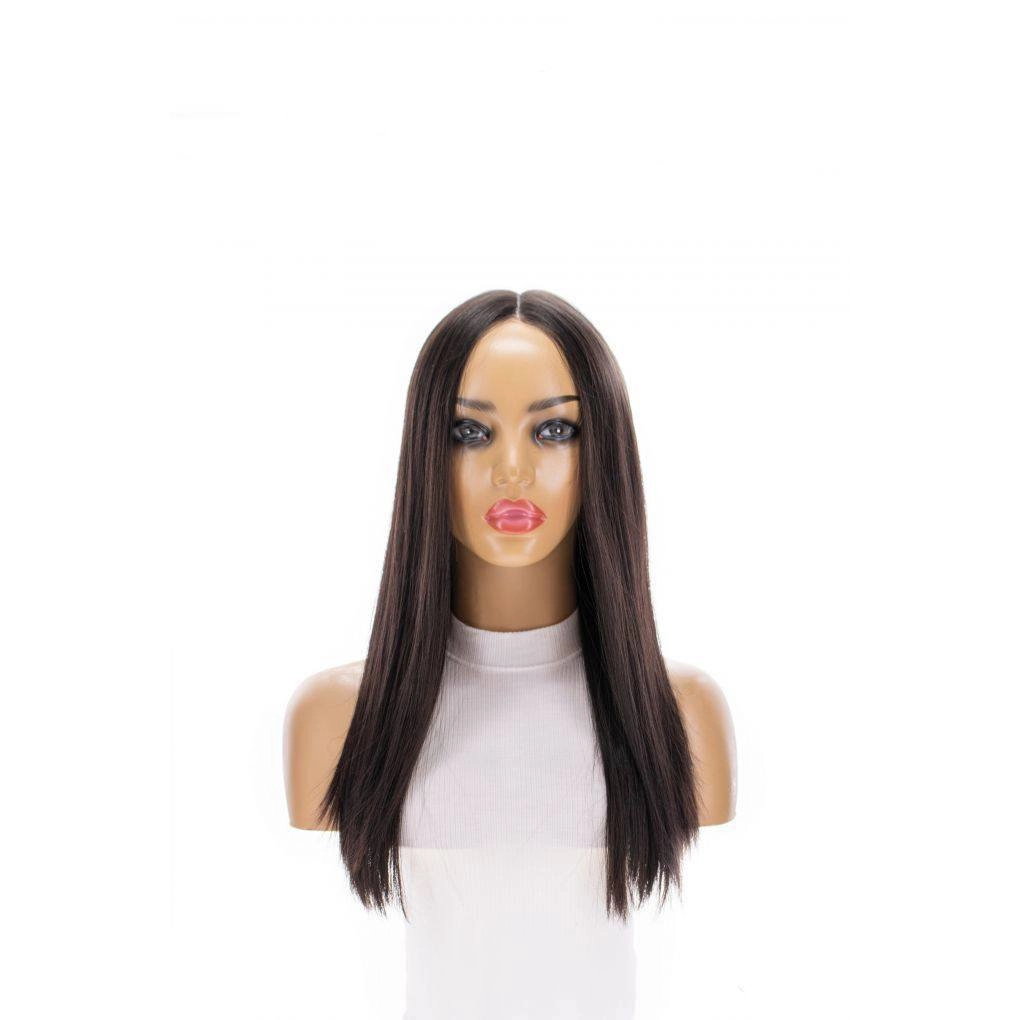 20" Divine Luxe Lace Top Topper #1B Black