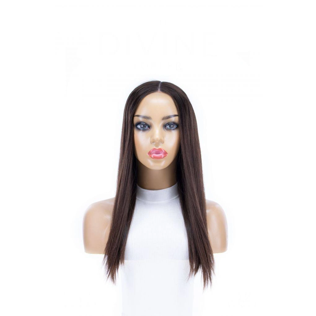 20" Divine Luxe Lace Top Topper #4 Dark Brown