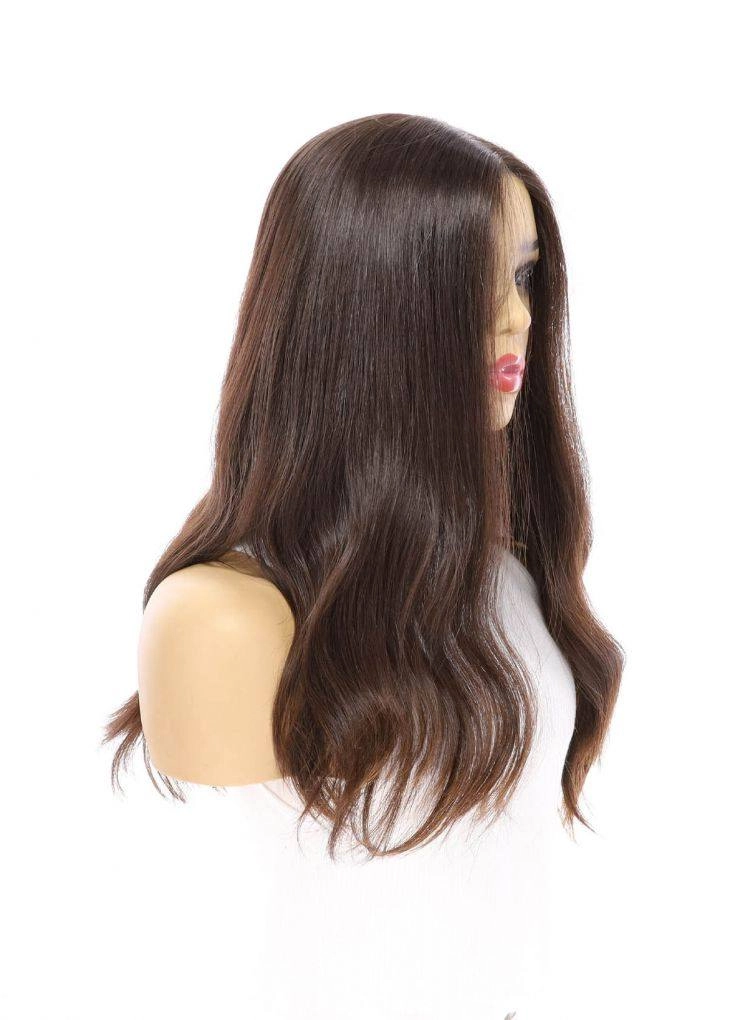20" Divine Luxe Lace Top Wig #4 Dark Brown