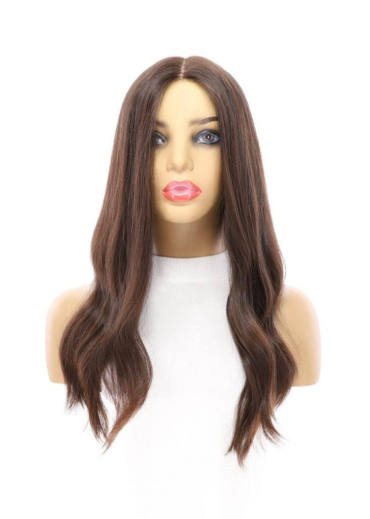 20" Divine Luxe Lace Top Wig #4 Dark Brown