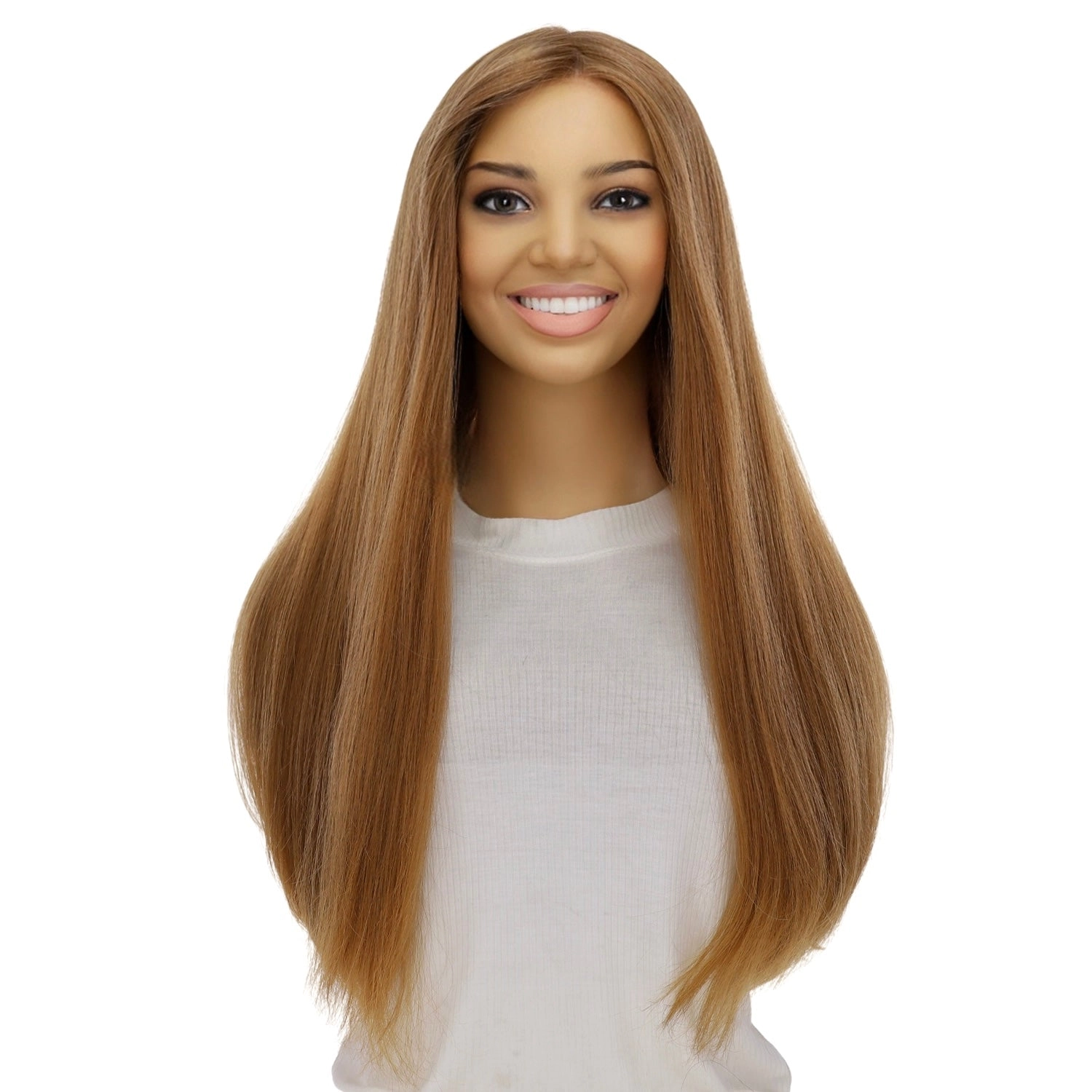 24" Divine Luxe Lace Top Wig #27 Red