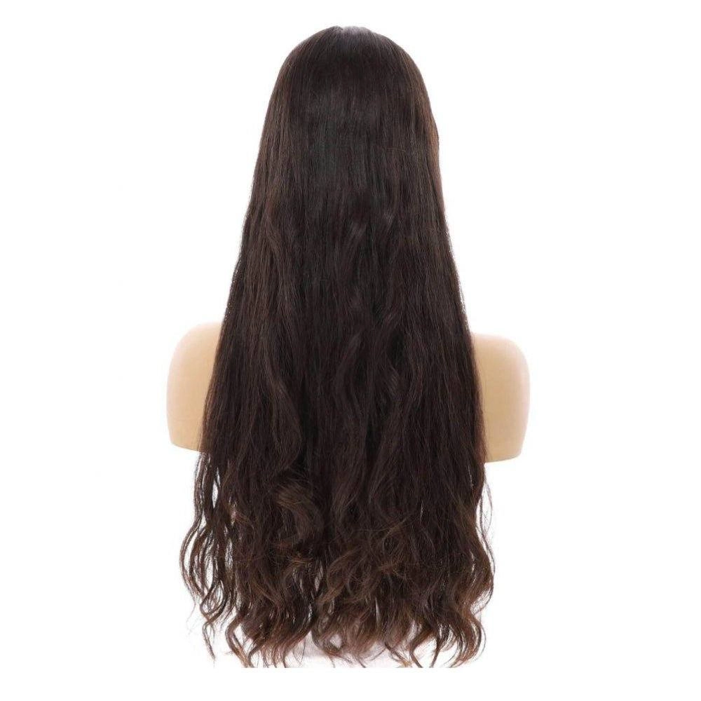 26" Divine Luxe Lace Top Wig #1B Black Wavy