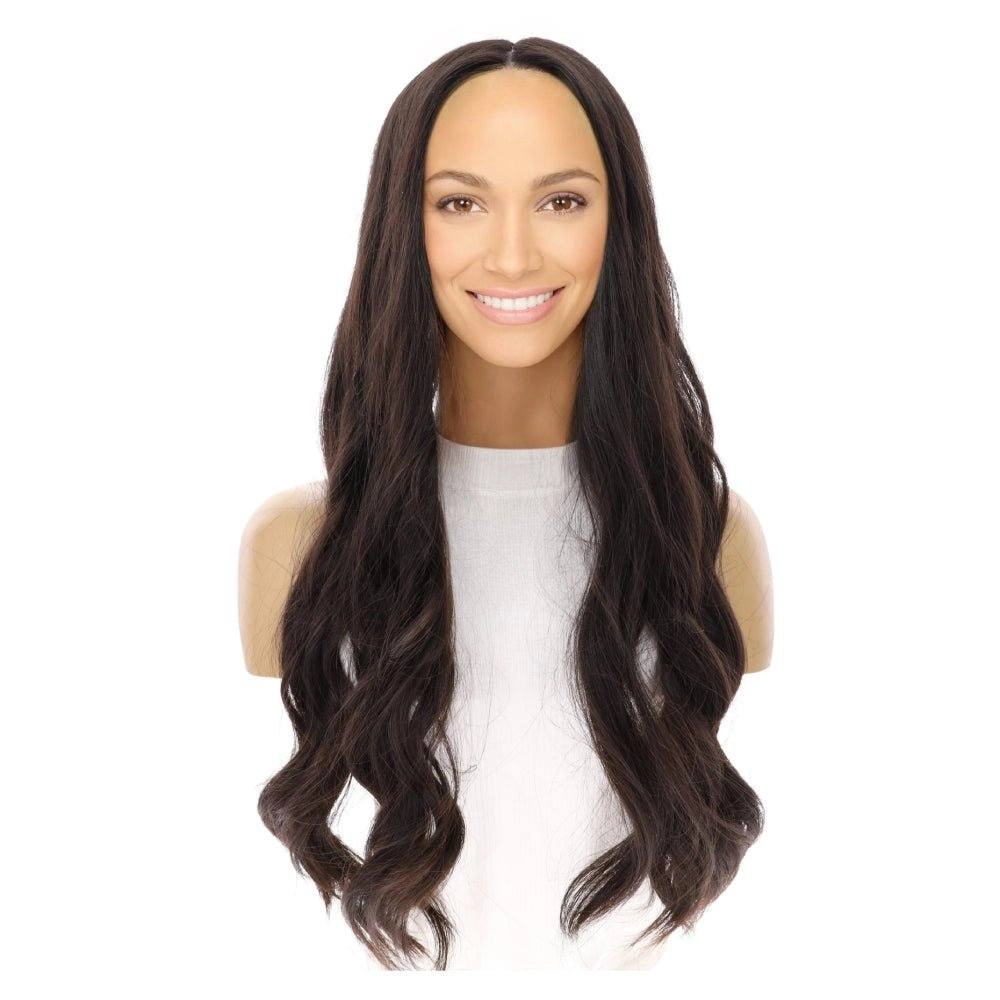 26" Divine Luxe Lace Top Wig #1B Black