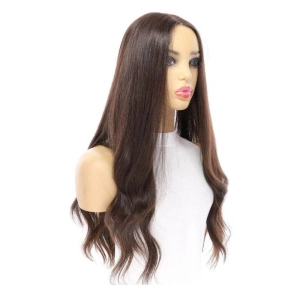 26" Divine Luxe Lace Top Wig #4 Dark Brown