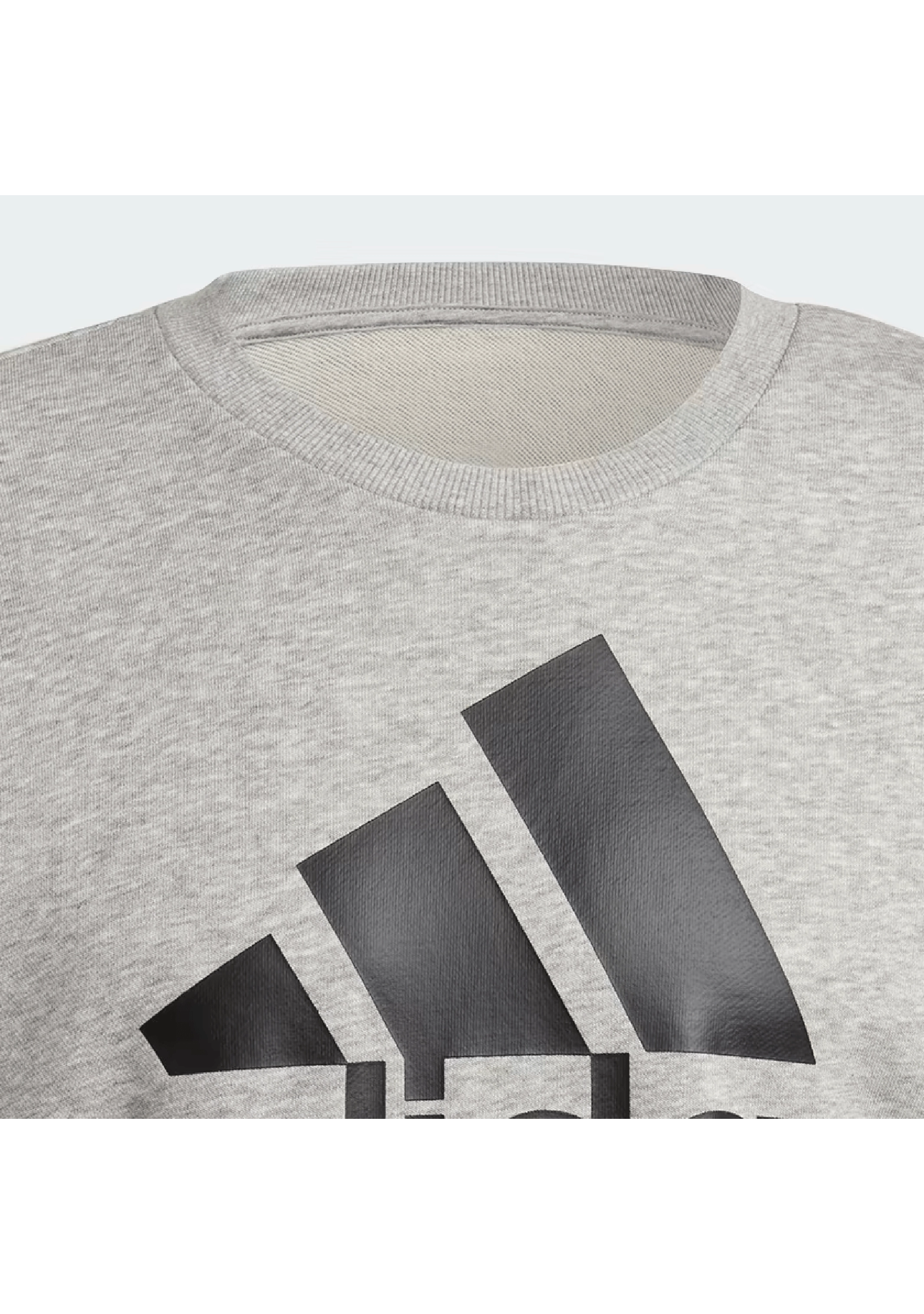 Adidas Mens Big Logo Sweatshirt Gray