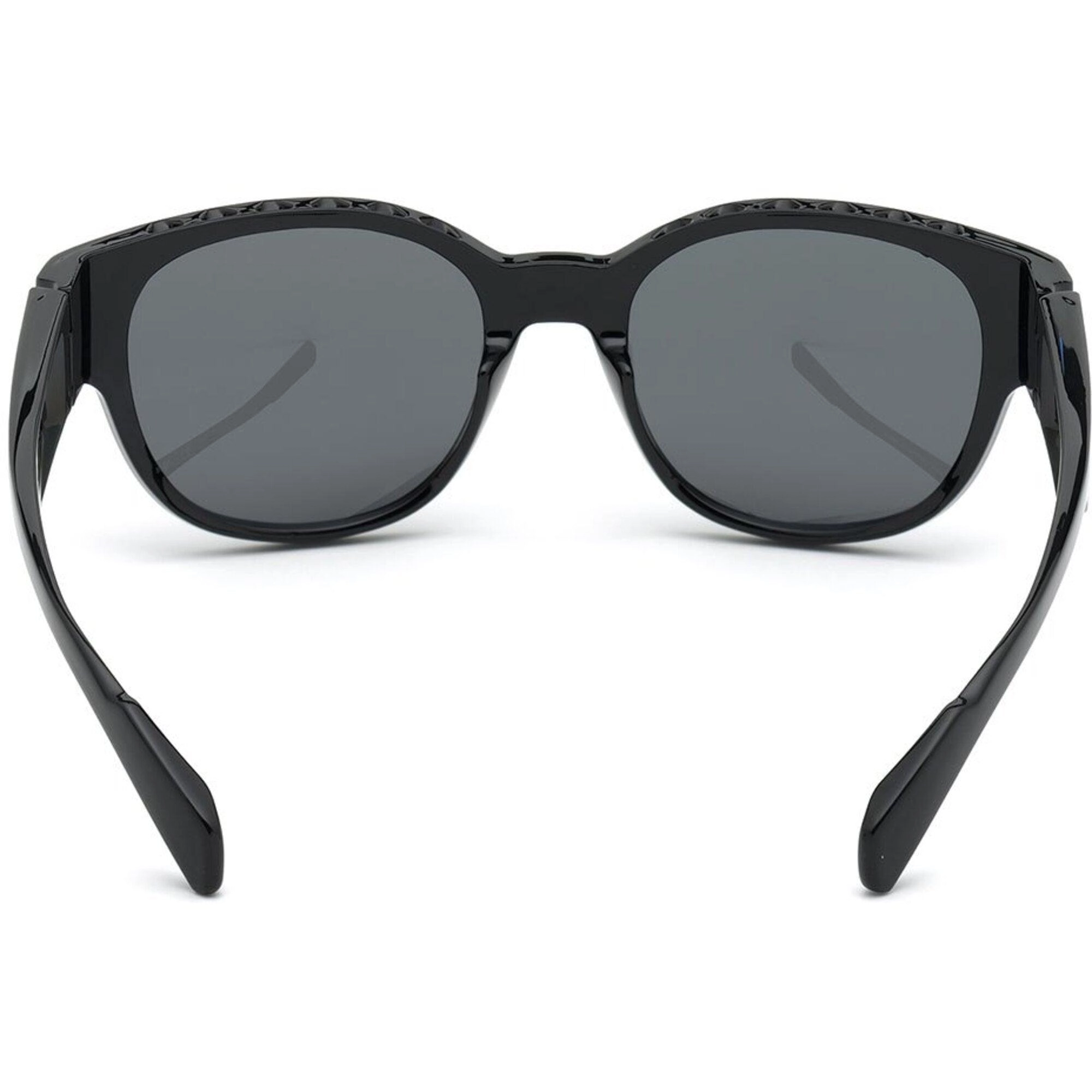 Adidas Unisex Sunglasses - Full Rim Frame Smoke Polarized Lens | ADIDAS SP0009 01D