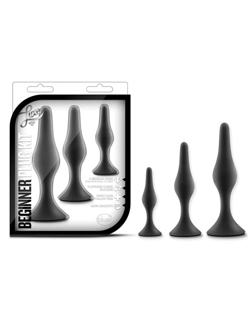 Blush Luxe Beginner Butt Plug Kit