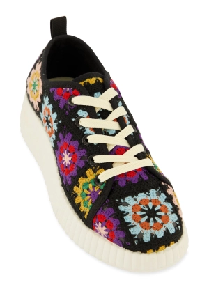 Boho Crochet Sneakers