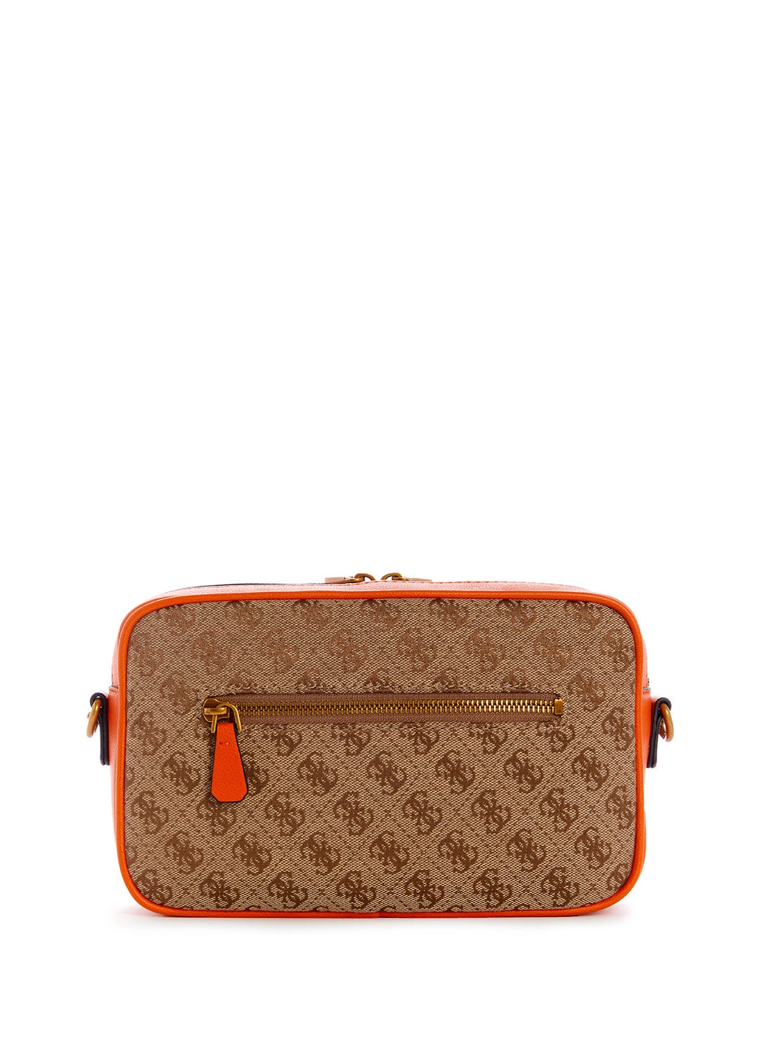 Brown Orange Aviana Crossbody Camera Bag