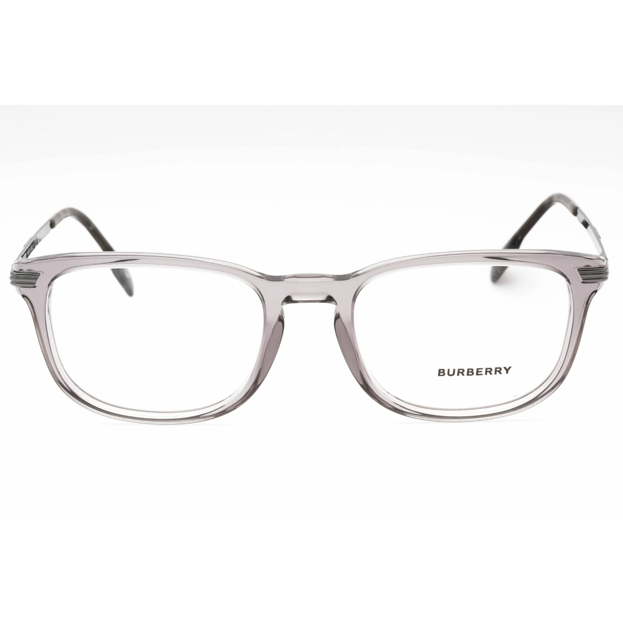 Burberry Men's Eyeglasses - Grey Plastic Full Rim Rectangular Frame | 0BE2369 4021