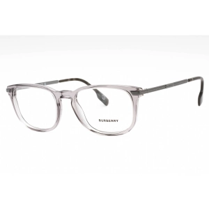 Burberry Men's Eyeglasses - Grey Plastic Full Rim Rectangular Frame | 0BE2369 4021