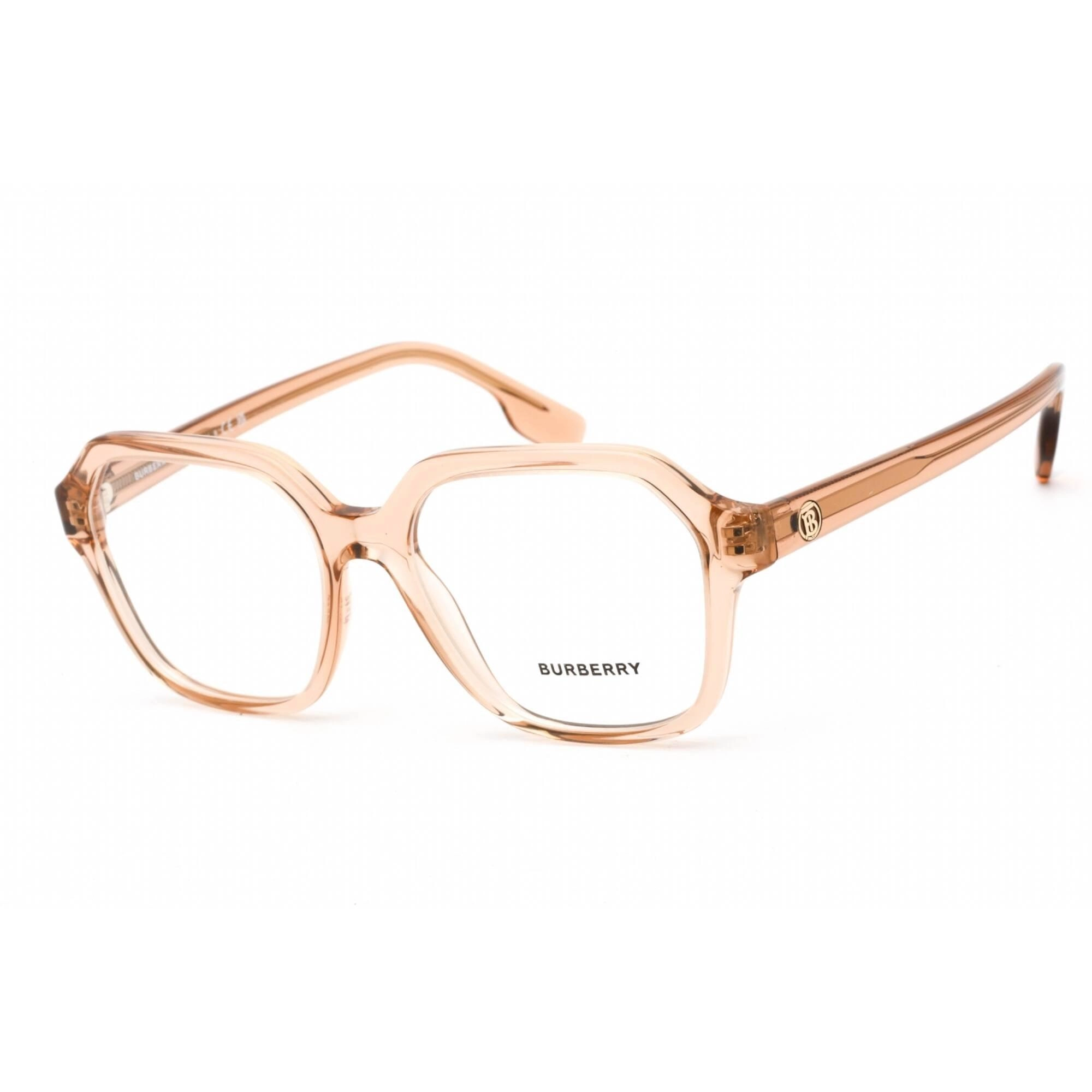 Burberry Women's Eyeglasses - Clear Lens Peach Plastic Square Frame | 0BE2358 3358