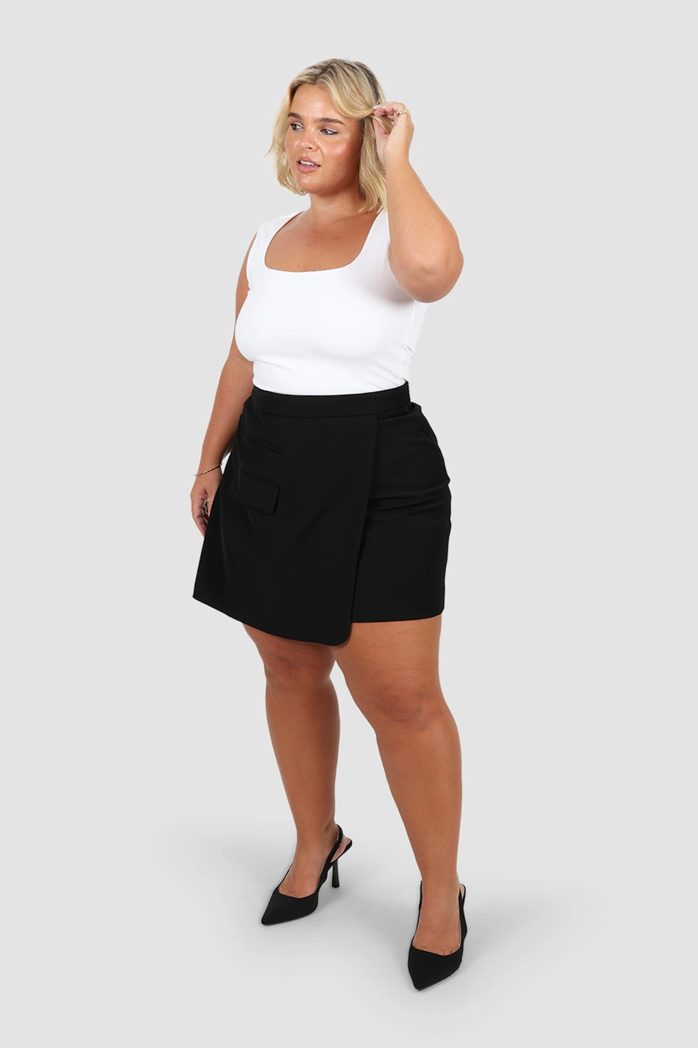 CALIE SKIRT BLACK