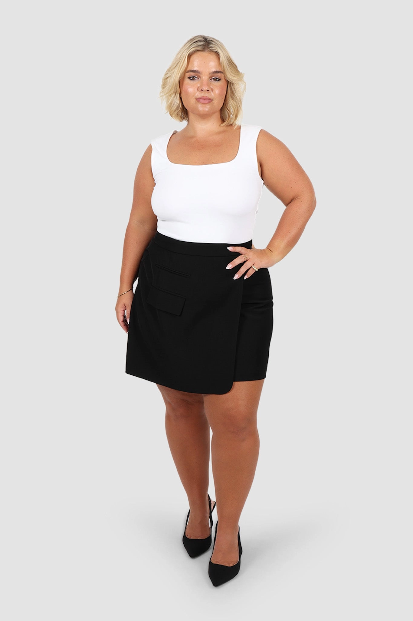 CALIE SKIRT BLACK