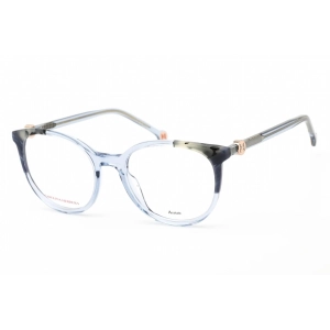 Carolina Herrera Women's Eyeglasses - Blue Havana Acetate Round | CH 0056 0YGF 00