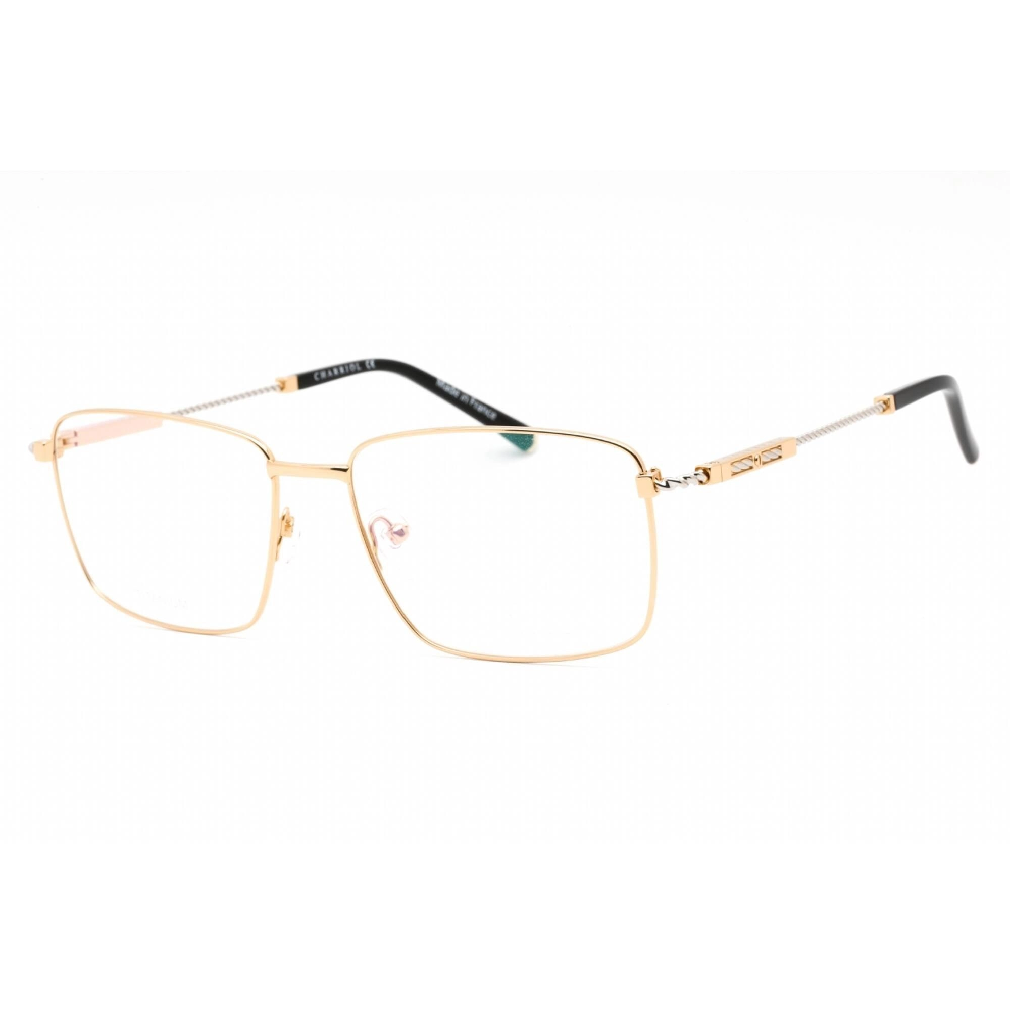 Charriol Men's Eyeglasses - Full Rim Shiny Gold/Silver Titanium Frame | PC75101 C03