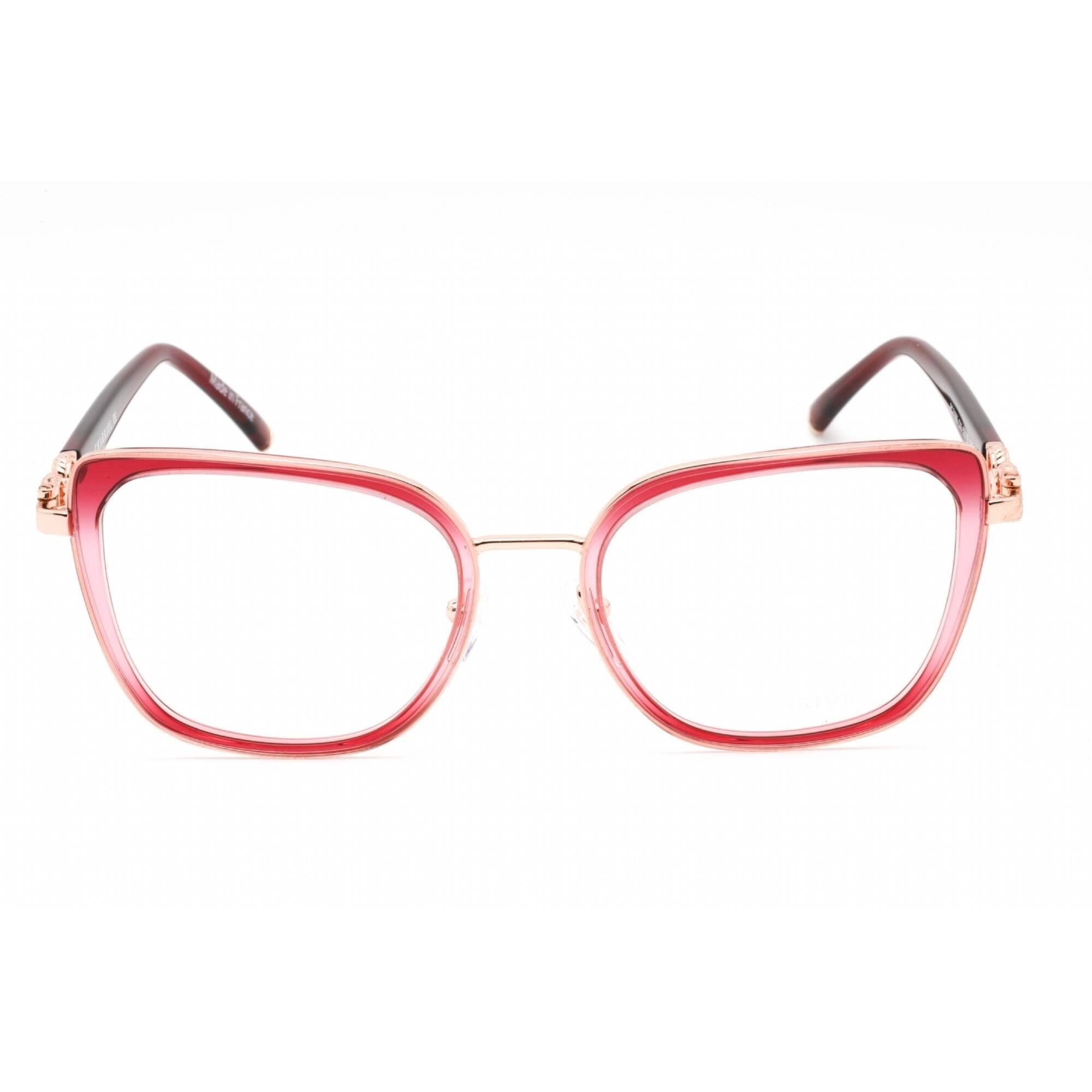 Charriol Men's Eyeglasses - Full Rim Shiny Pink Gold/Burgundy Frame | PC71055 C03