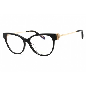 Chopard Women's Eyeglasses - Shiny Black Plastic Cat Eye Full Rim Frame | VCH325S 0700