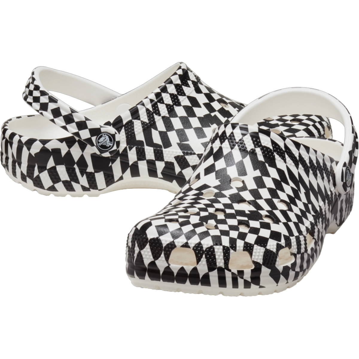 Classic Warped Checker Clog