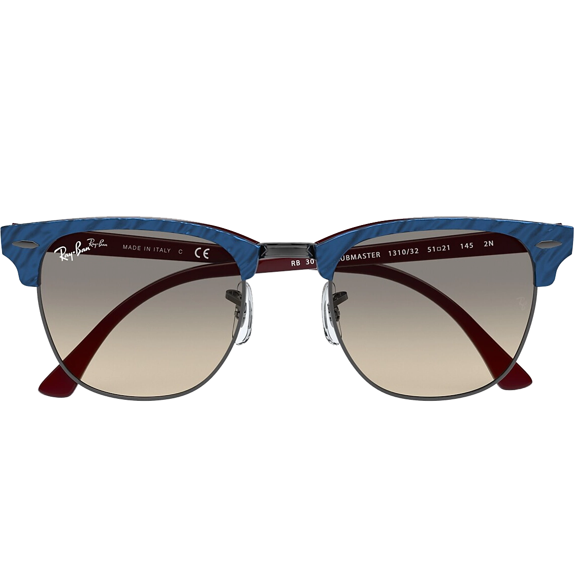 Club Master M - Wrinkled Blue/Gradient Grey