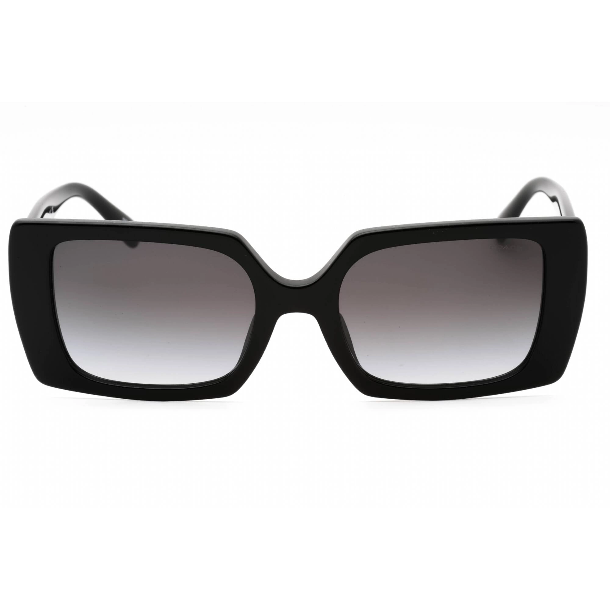 Coach Women's Sunglasses - Black Plastic Rectangular Full Rim Frame | 0HC8409U 50023C
