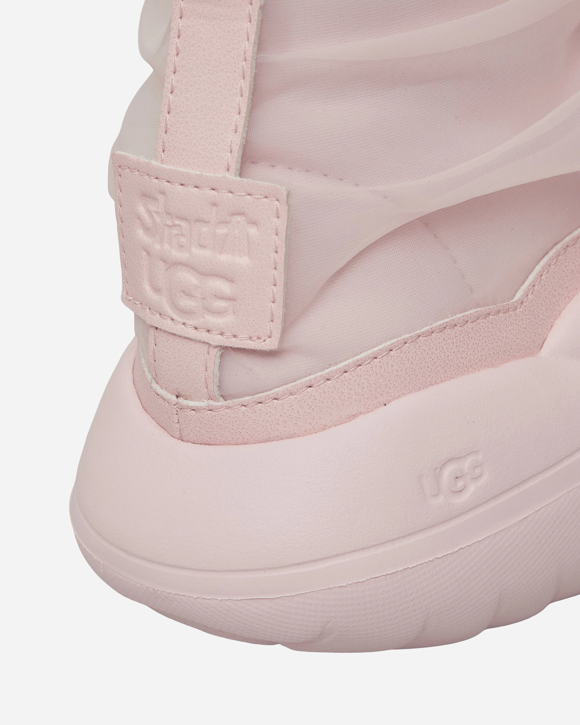 Collina Strada Short Ruffle Boots Seashell Pink