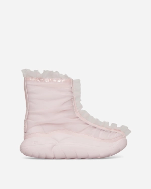 Collina Strada Short Ruffle Boots Seashell Pink