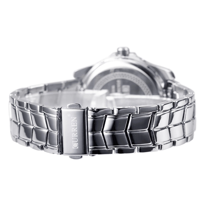 Curren Men's Stainless Steel Waterproof Chronograph (Dial 4.0cm) - CUR116