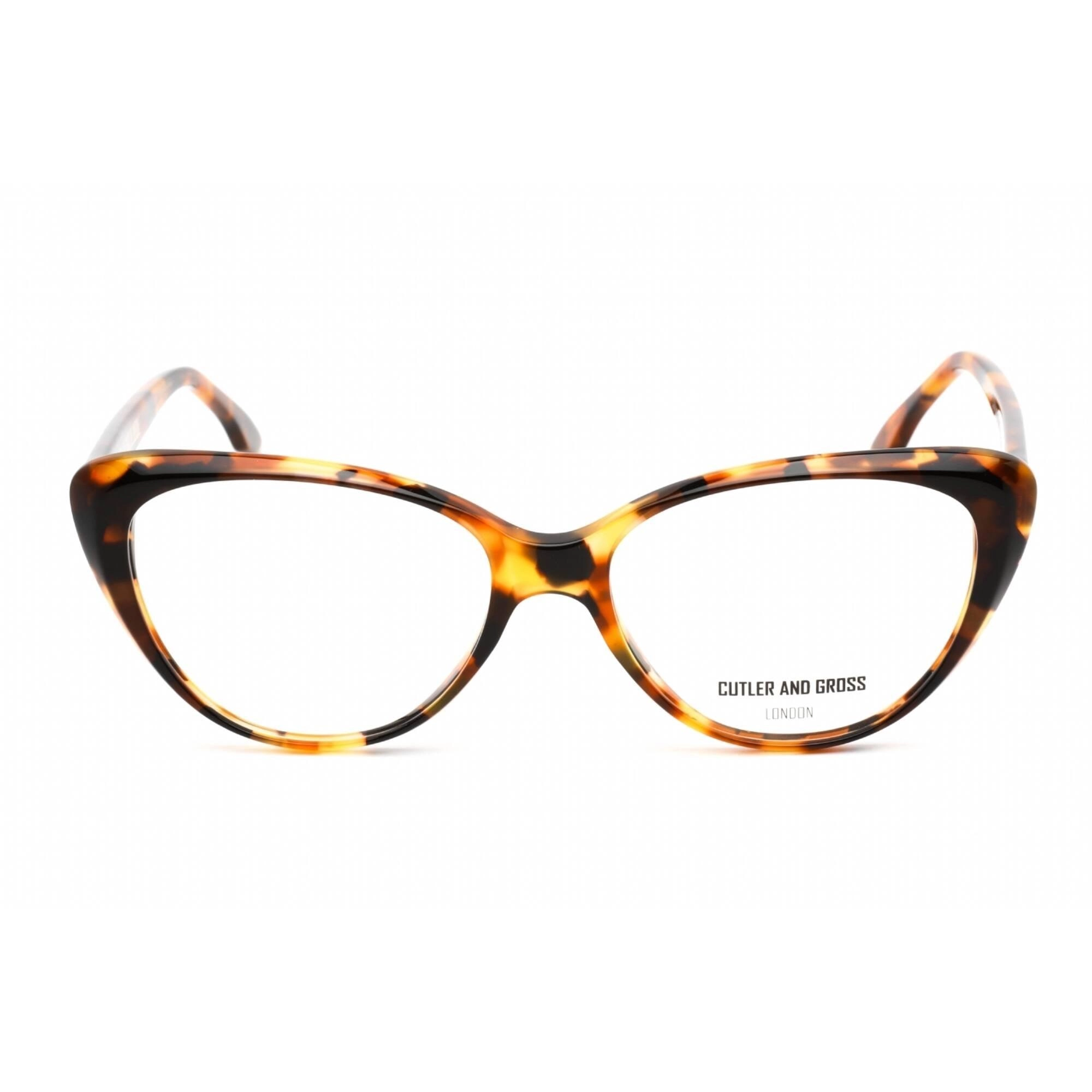 Cutler and Gross Women's Eyeglasses - Havana Sticky Toffee Plastic | CGOP137056 002