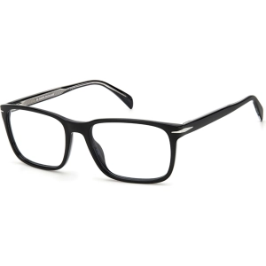 David Beckham Men's Eyeglasses - Black Acetate Full Rim Rectangular | DB-1063 0807