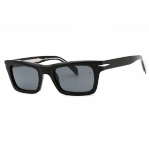 David Beckham Men's Sunglasses - Black Rectangular Full Rim Frame | DB 7091/S 0807 IR