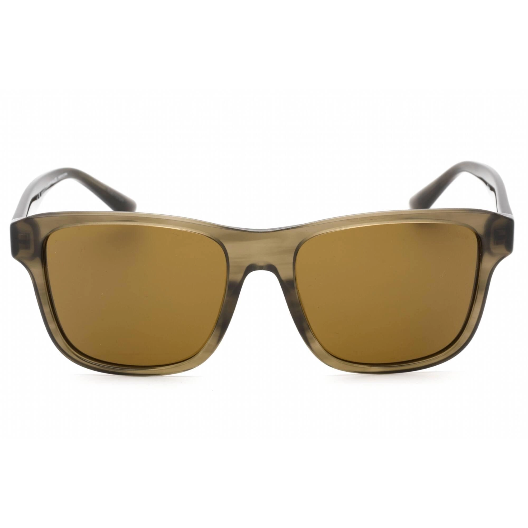 Emporio Armani Men's Sunglasses - Shiny Green Plastic Full Rim Frame | 0EA4208 605573