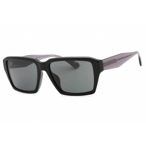 Emporio Armani Women's Sunglasses - Shiny Black Rectangular Frame | 0EA4186F 501787
