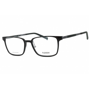 Flexon Men's Eyeglasses - Dark Grey Full Rim Rectangular Frame | FLEXON EP8007 031