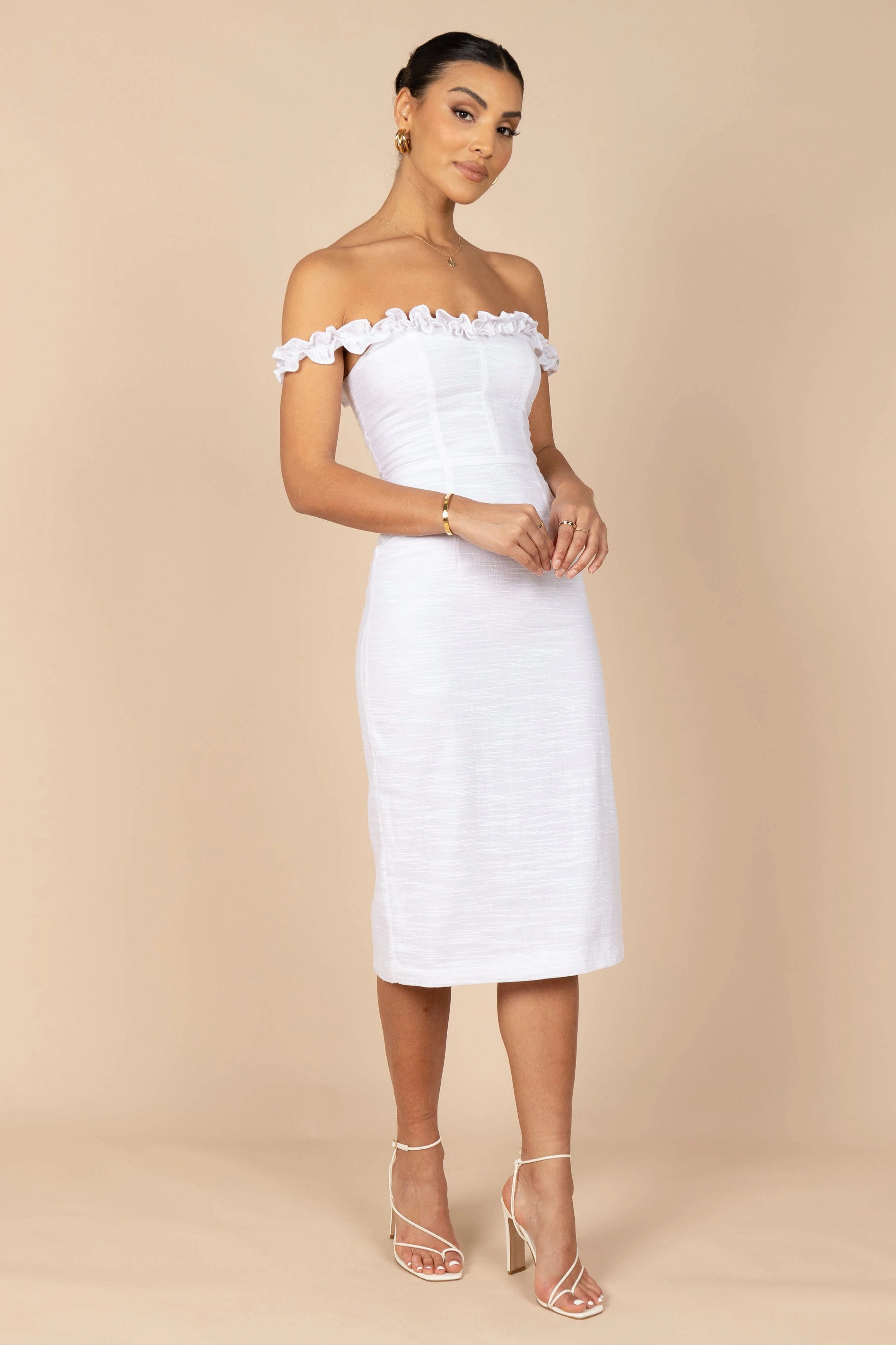 Florez Dress - White