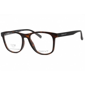 GANT Men's Eyeglasses - Dark Havana Injected Propionate Square Frame | GA3302 052