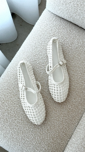 Gitta Flats - White