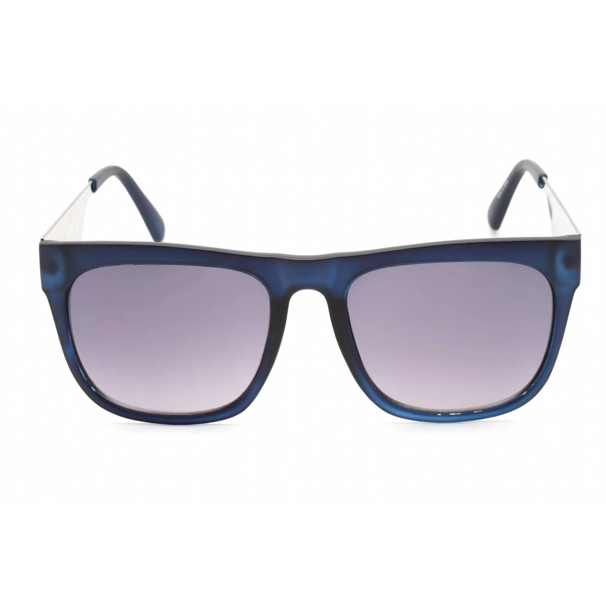 Guess Factory Men's Sunglasses - Blue Rectangular Plastic Frame Blue Lens | GF0188 91B