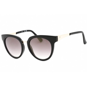 Guess Factory Women's Sunglasses - Shiny Black Full Rim Cat Eye Frame | GF0309 01C