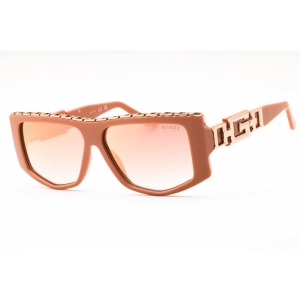Guess Women's Sunglasses - Shiny Pink Injected Propionate Browline Frame | GU7914 72U
