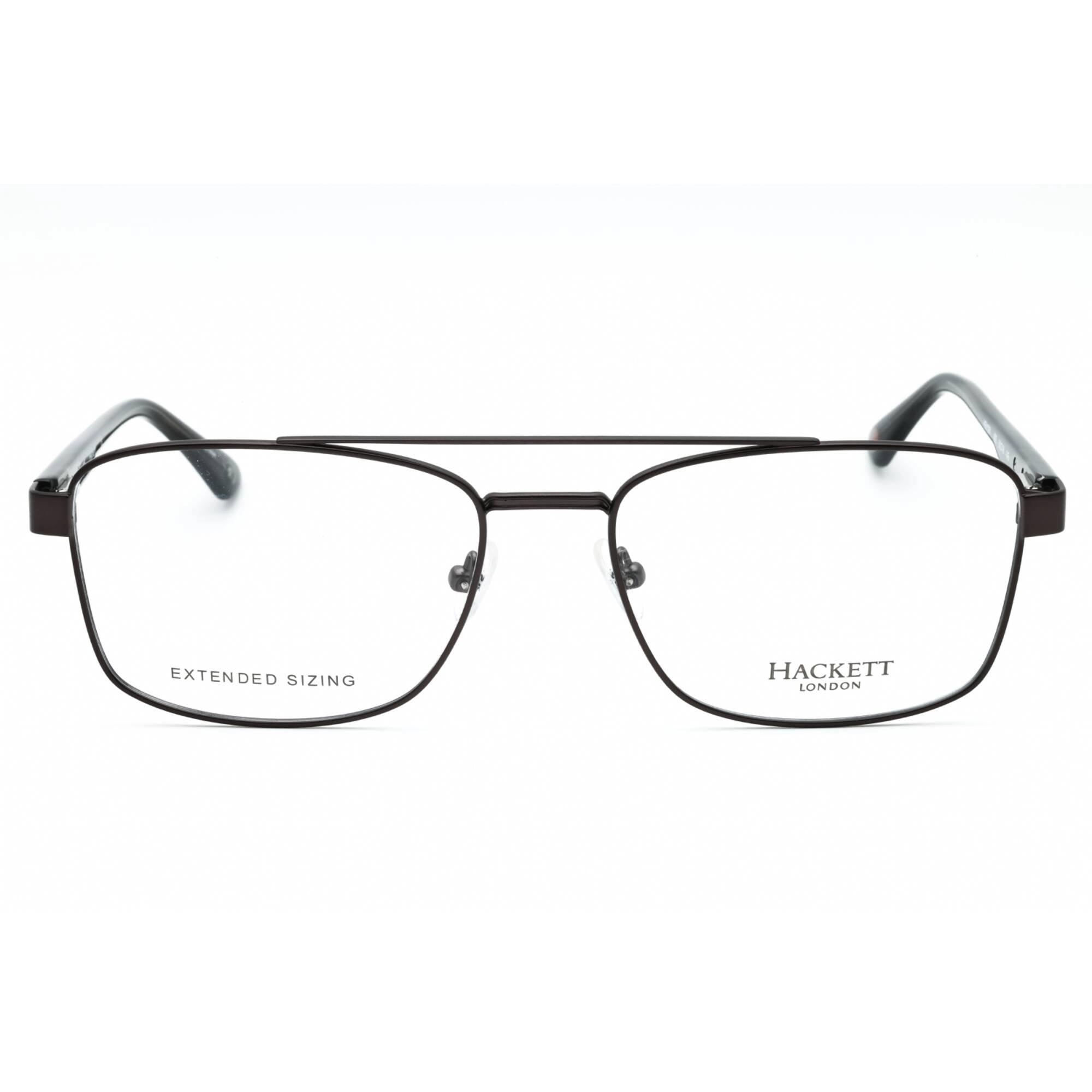 Hackett Men's Eyeglasses - Dark Gunmetal Full Rim Rectangular Frame | HEK1261 990