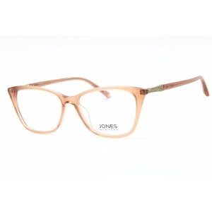 Jones New York Women's Eyeglasses - Blush Acetate Cat Eye Full Rim Frame | J777 0BLU