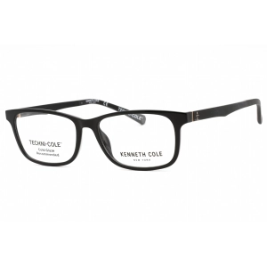 Kenneth Cole New York Men's Eyeglasses - Shiny Black Rectangular Frame | KC0343 001