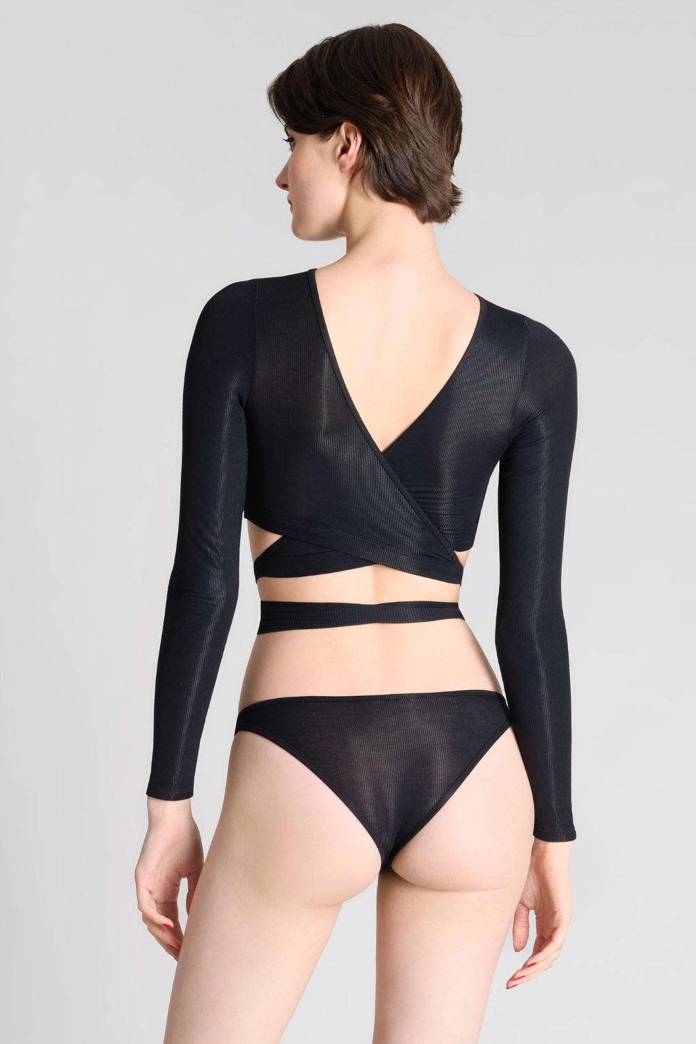 La Femme Amazone Brief Black