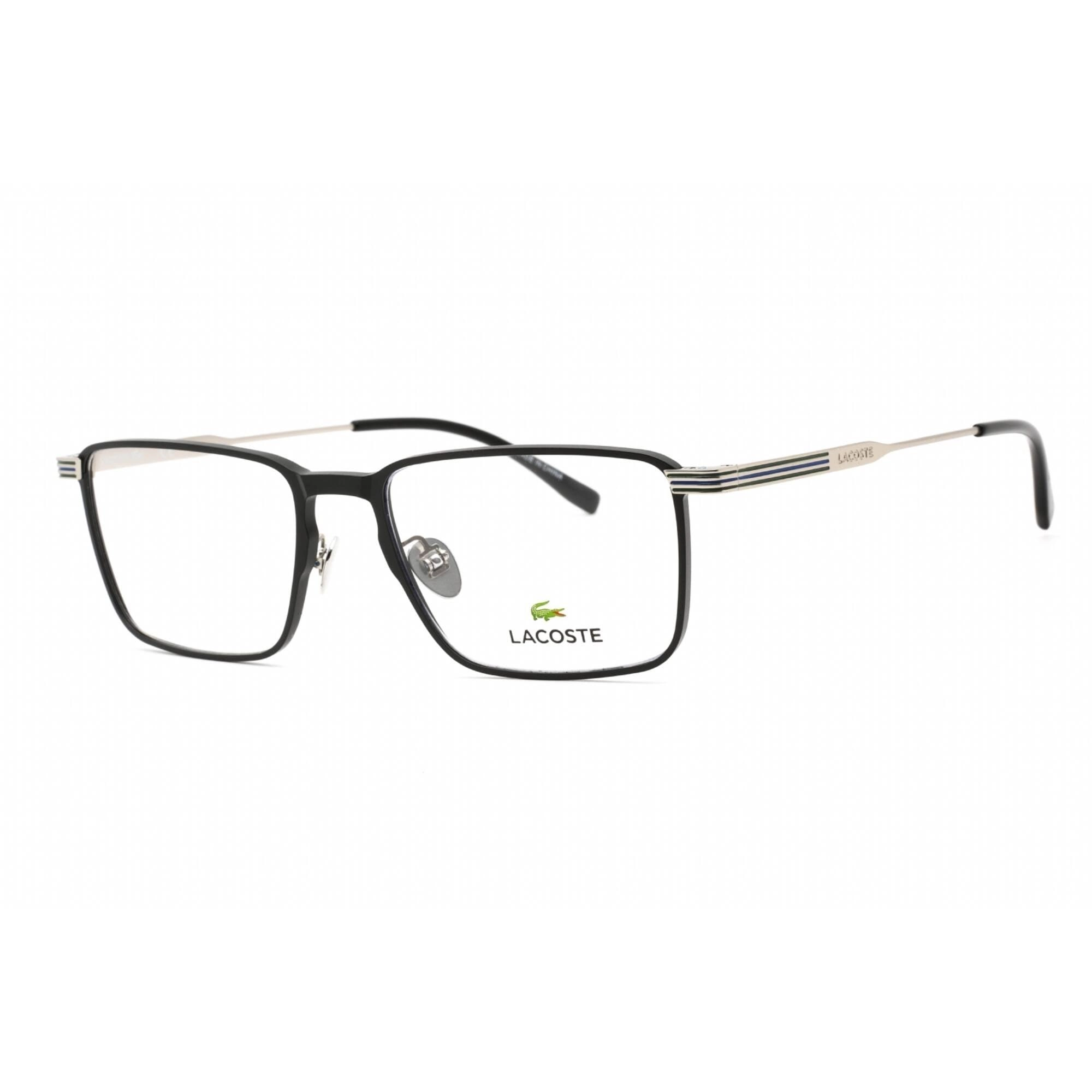 Lacoste Women's Eyeglasses - Matte Black Rectangular Shape Metal Frame | L2285E 002
