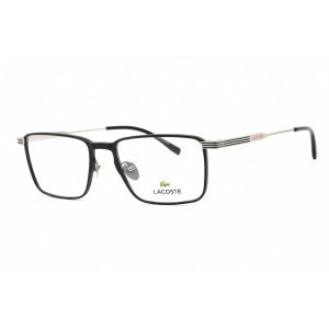 Lacoste Women's Eyeglasses - Matte Black Rectangular Shape Metal Frame | L2285E 002