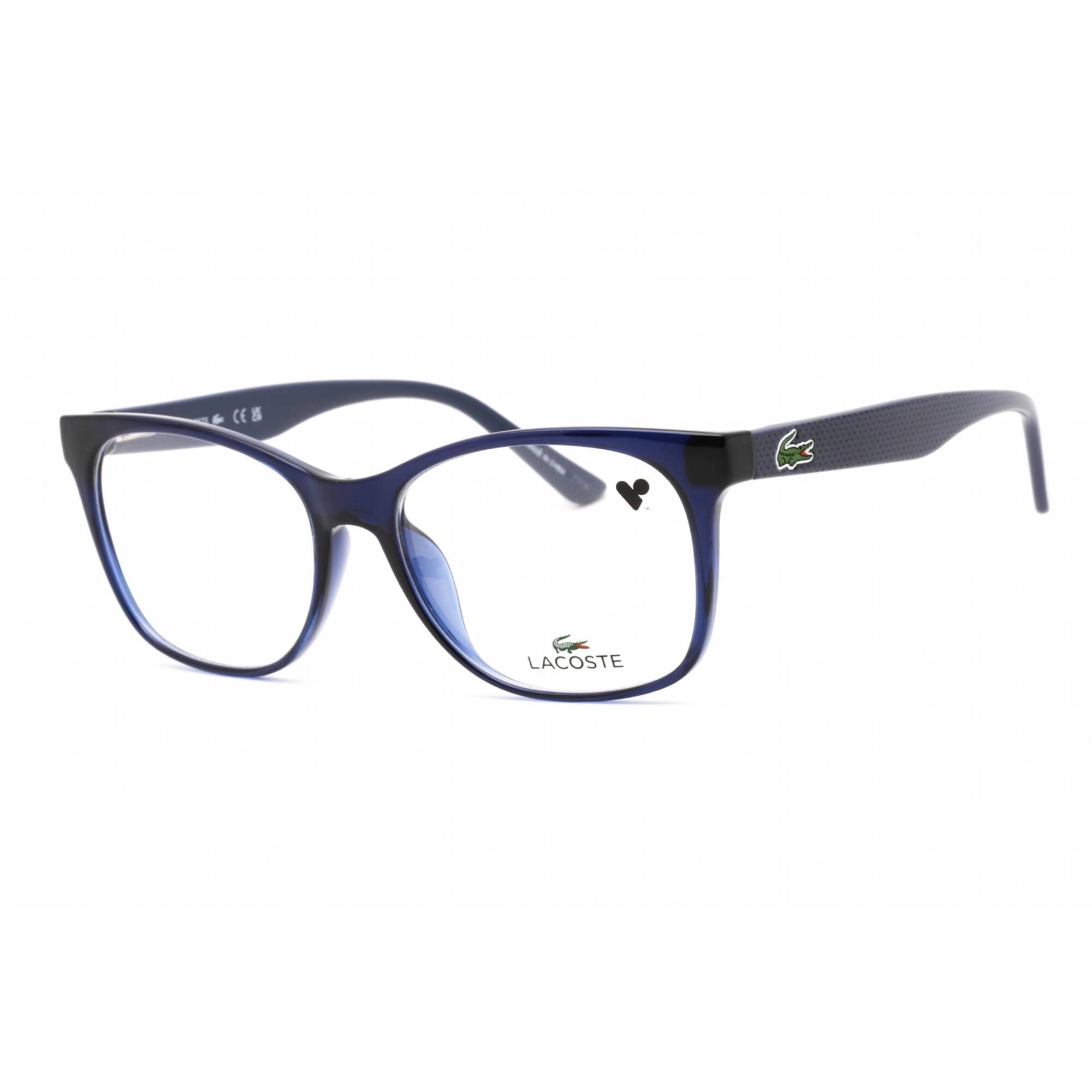 Lacoste Women's Eyeglasses - Violet Rectangular Shape Frame Clear Lens | L2767 514